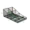 Mind Reader Black 7 Compartment Tea and Coffee Condiment Organizer